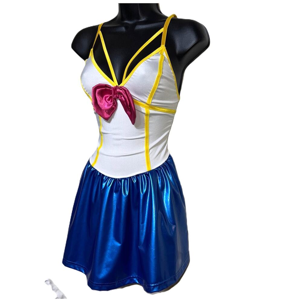 New Large Sailor Princess Retro Anime Halloween Costume Dress Cosplay‎ 80's 90's
